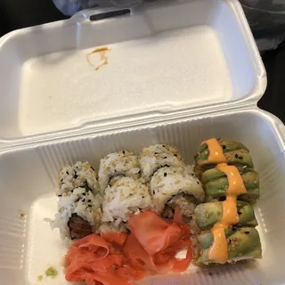 California Masago roll