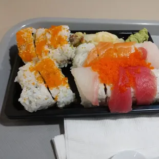 sashimi, sushi and sashimi, sushi, food