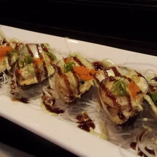 6 Pieces Baked Green Mussels