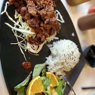 Spicy Pork Bulgogi Plate