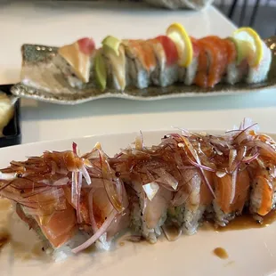 Rainbow Roll and Alex roll