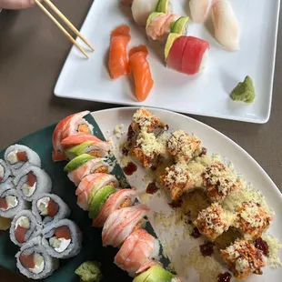 food, sushi and sashimi, sashimi, sushi