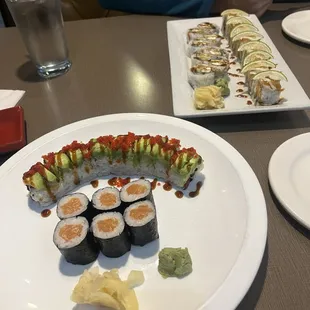 sushi and sashimi, sushi, sashimi, food