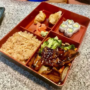 Steak Bento Box