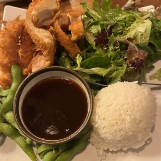 Japanese Fried Chicken Katsu Plate