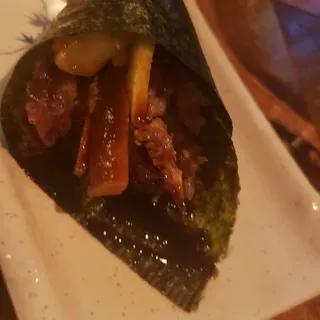 Salmon Skin Hand Roll