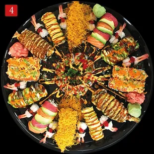 sushi and sashimi, sushi, sashimi, food