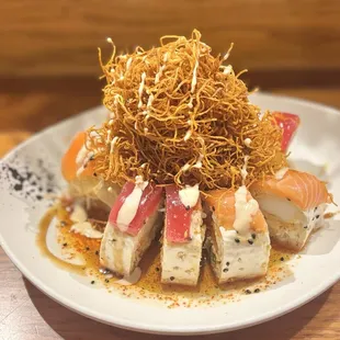 food, sushi and sashimi