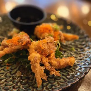 Soft shell crabs