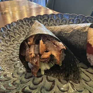 Salmon Skin Hand Roll