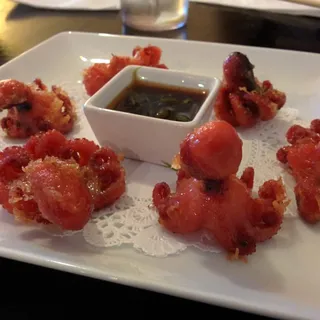 Baby Octopus Tempura Plate