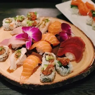 sashimi, food, sushi, sushi and sashimi