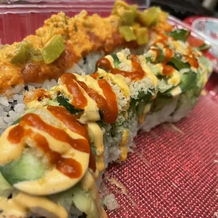 New Mexican Roll and crazy roll