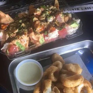 Poke Nachos