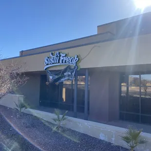 the front of a restaurant