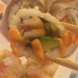 Calamari Crunch Roll