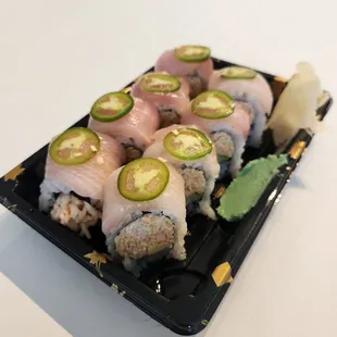 Hamachi Serrano Roll