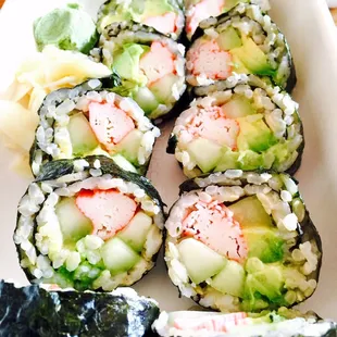 The typical California roll