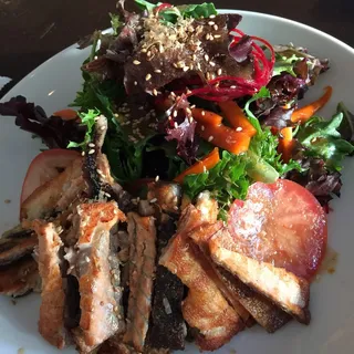 Salmon Skin Salad