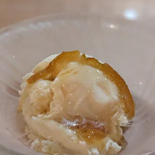 Vanilla with candied yuzu peel