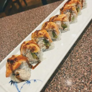 baked salmon roll