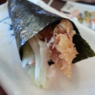 Jumbo Tempura Hand Roll