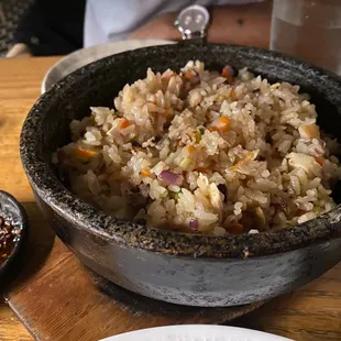 Fried Rice Stone Pot