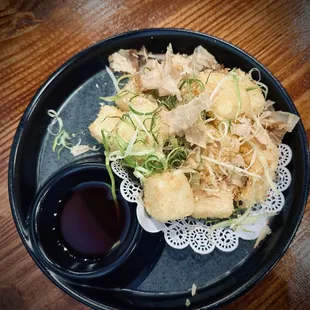 Age Tofu | Gently fried tofu w.tempura sauce
