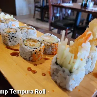 Shrimp Tempura Roll ($5.95)