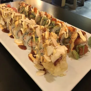 Tempura Scallop Roll
