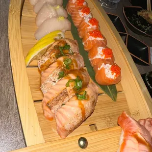 sashimi, sushi, food, sushi and sashimi