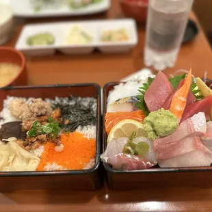 sashimi, sushi and sashimi, food, sushi