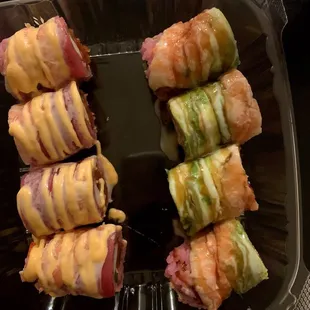 sushi and sashimi, food