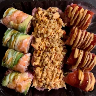 food, sushi and sashimi