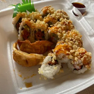 Spicy Tuna Roll , Pork Dumplings