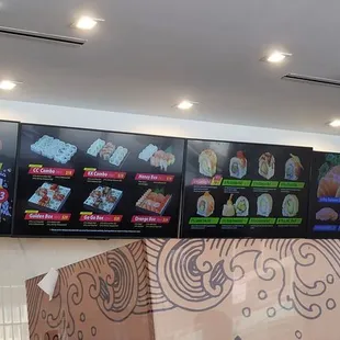 Menu (9/29/2023) can also see menu on the tablet in front when you order