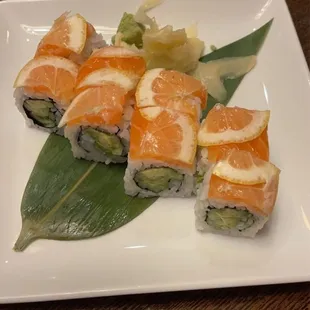 salmon lemon