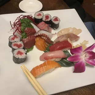 sashimi, sushi, food, sushi and sashimi