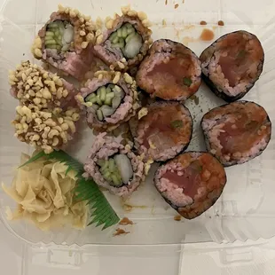 Crunch Roll and another roll