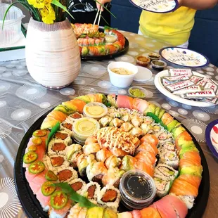 sushi and sashimi, sashimi, food, sushi