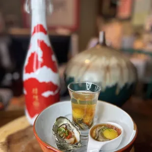 oysters and mussels, food