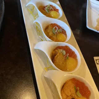 Tobiko with Quail Egg