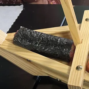 Blue fin tuna hand roll