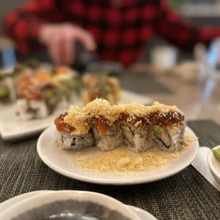 sushi and sashimi, food