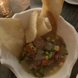 Snapper Miso Ceviche