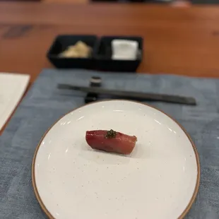 Soy cured fatty tuna