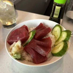 Salmon Donburi Bowl