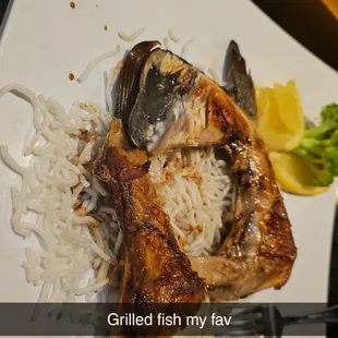 grilled seafood, grilled fish, fish, seafood, food