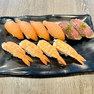 sushi and sashimi, food, sashimi, sushi