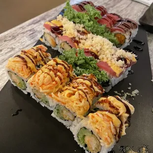 Rising Phoenix Roll (D) Charlotte Roll (D)